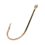 Eagle Claw Plain Shank Hook,Offset,Claw Point,Ringed Eye,Bronze,A-Pack Hooks 084A-6