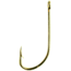 Eagle Claw Plain Shank Hook,Offset,Claw Point,Ringed Eye,Gold,A-Pack Hooks 089A-6