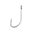 Eagle Claw Plain Shank Hook,Offset,Ringed Eye,Stainless Steel,50-Box Hooks 090SSF-2/0