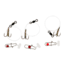 Eagle Claw Soft Bait Sinker Slide Rig