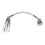 Eagle Claw Steel Leader Float w/Coastlock Snap and Crane Swivel,18in,45lb 08014-010