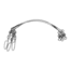 Eagle Claw Steel Leader Float w/Coastlock Snap and Crane Swivel,36in,45lb 08014-014