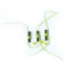 Eagle Claw String Bobber Stop w/Beads 07090-001
