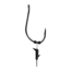 Eagle Claw Trokar AXS Keeper Drop Shot Hook, Platinum Black, Size 1/0, 5 per Pack, TK25P-1/0