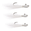 Eagle Claw Trokar Bucktail Jig 1,2,3 OZ ASSORT WHITE TKBJAW-1