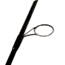 Eagle Claw W&amp;m Walleye Rod 6'6 Medium Spinning Blue WMW66MS1