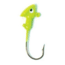 Eagle Claw Walleye Jig Hook,Size 1/4oz,Chartreuse ECJH14-FCHT
