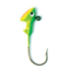 Eagle Claw Walleye Jig Hook,Size 1/4oz,Fire Tiger ECJH14-FIRE