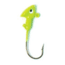 Eagle Claw Walleye Jig Hook,Size 1/8oz,Chartreuse ECJH18-FCHT
