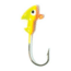 Eagle Claw Walleye Jig Hook,Size 3/8oz,Chart/Orange ECJH38-CHOR