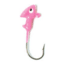 Eagle Claw Walleye Jig Hook,Size 3/8oz,Pink Uv ECJH38-PUV