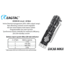 EAGTAC DX3B Clicky MKII SST70 LB LED Flashlight, Black, 3100lm, DX3B Clicky MKII-SST70-CW