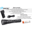 EAGTAC G3V XHP70.2 Flashlight, 21700 5000mAh li-ion, NW LED, 2990 Lumen, Black, G3V-XHP702-NW
