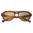 Earth Coronado Ebony Wood Sunglasses, Brown Stripe Wood, ESG019WB