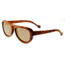 Earth Coronado Ebony Wood Sunglasses, Brown Stripe Wood, ESG019WB