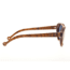 Earth Coronado Ebony Wood Sunglasses, Brown Stripe Wood, ESG019WB