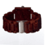 Earth Culm Wooden Unisex Watch, Red ETHEW1003