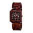 Earth Culm Wooden Unisex Watch, Red ETHEW1003