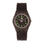 Earth Wood Baobab Bracelet Watch w/Date, Dark Brown, ETHEW5502