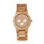 Earth Wood Bonsai Bracelet Watch with Day/Date, Khaki-Tan, ETHEW5301