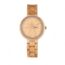 Earth Wood Mimosa Bracelet Watch with Day/Date, Khaki-Tan, ETHEW5401