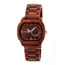 Earth EW2103 Scaly Watch, 46mm, Red Strap, Red Dial ETHEW2103