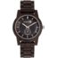 Earth Wood Blue Ridge Bracelet Watch, Dark Brown, One Size, ETHEW5802