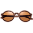 Earth Wood Canary Polarized Sunglass, Red Rosewood/Brown, One Size, ESG040R