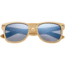 Earth Wood Cape Cod Sunglasses, Bamboo Frame, Celeste Lens, Polarized, One Size, ESG060B