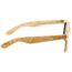 Earth Wood Cape Cod Sunglasses, Bamboo Frame, Celeste Lens, Polarized, One Size, ESG060B
