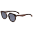 Earth Wood Ceira Polarized Sunglass, Brown Stripe/Black, One Size, ESG021BK