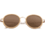Earth Wood Himara Sunglasses, Oak Frame, Brown Lens, Polarized, One Size, ESG039OR