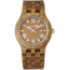 Earth Wood Inyo Bracelet Watch w/Date, Olive, One Size, ETHEW3204
