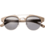 Earth Wood Kai Polarized Sunglass, Beige/Silver, One Size, ESG024GY