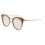 Earth Wood Karekare Polarized Sunglass, Zebra/Silver, One Size, ESG028Z