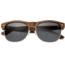 Earth Wood Moonstone Polarized Sunglass, Walnut-Zebra/Black, One Size, ESG017WZ