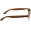 Earth Wood Moonstone Polarized Sunglass, Walnut-Zebra/Black, One Size, ESG017WZ