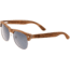 Earth Wood Moonstone Polarized Sunglass, Walnut-Zebra/Black, One Size, ESG017WZ