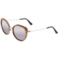 Earth Wood Oreti Polarized Sunglass, Zebrawood/Purple, One Size, ESG037ZW