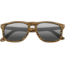 Earth Wood Pacific Polarized Sunglass, Zebrawood/Grey, One Size, ESG008SL
