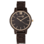 Earth Wood Pike Bracelet Watch, Dark Brown, One Size, ETHEW5202