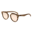 Earth Ceira Polarized Sunglasses, Bamboo &amp; Ebony/Rose Gold, ESG021RG