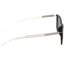 Earth Wood Doumia Polarized Sunglass, Black Butterfly/Silver, One Size, ESG043BS