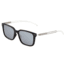 Earth Doumia Polarized Sunglasses - Unisex, Black Butterfly/Silver, One Size, ESG043BS