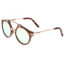 Earth Petani Polarized Sunglasses, Annato/Gold-Green, One Size, ESG034AN