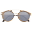 Earth Petani Polarized Sunglasses, Zebra/Silver, One Size, ESG034ZW