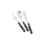 Easy Camp Family Cutlery, Black/Silver 580034