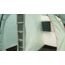 Easy Camp 4-Person Galaxy 400 Tunnel Tent, 2 Rooms, Light/Dark Blue, 5709388076533