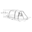 Easy Camp Huntsville 500 Tent - 5 Person, Gray / Silver, 120182