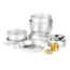 Easy Camp Storm Cooker Stove Pan set, Silver 680011